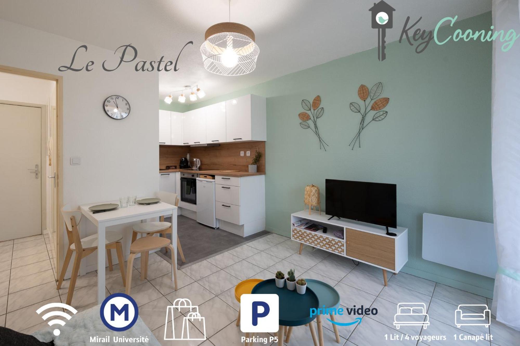 Appartement Le Pastel - Metro/ Centres De Formation-Fac-Thales à Toulouse Extérieur photo